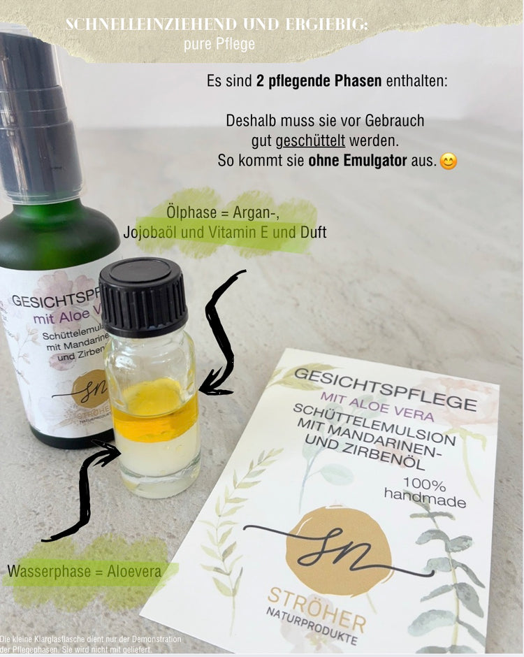 Gesichtspflege mit Aloevera