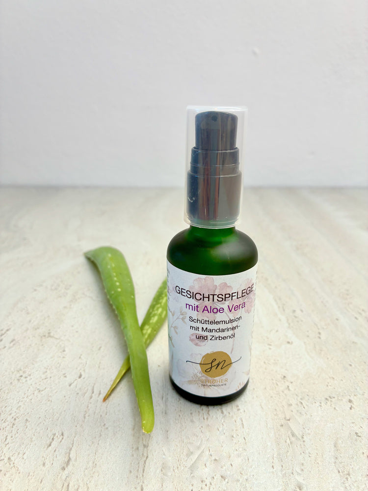 Gesichtspflege mit Aloevera