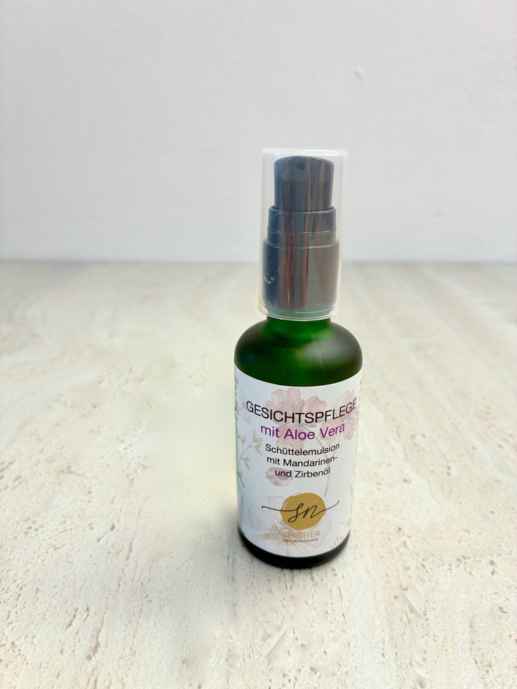 Gesichtspflege mit Aloevera