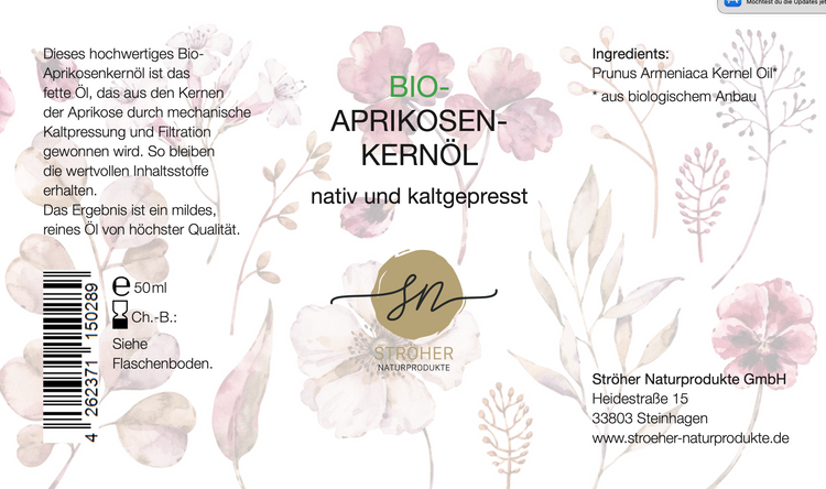 Bio-Aprikosenkernöl