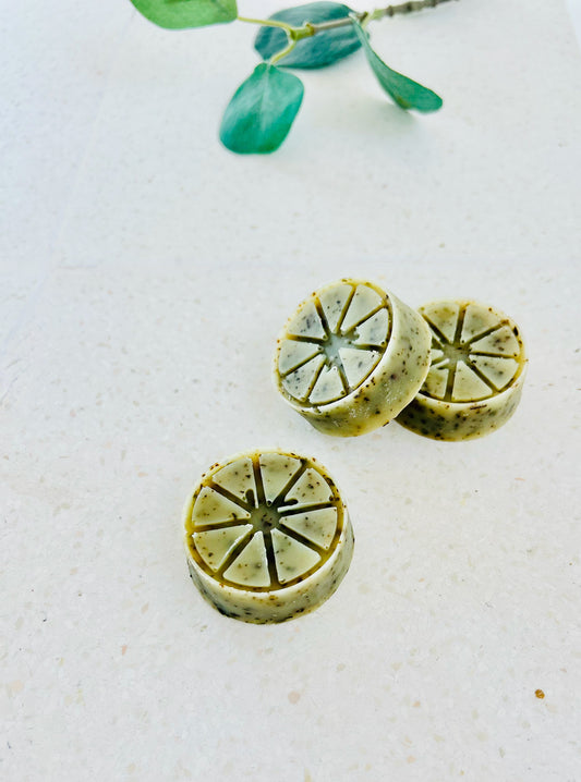 kleine Seife mit Salbei und Zitrone