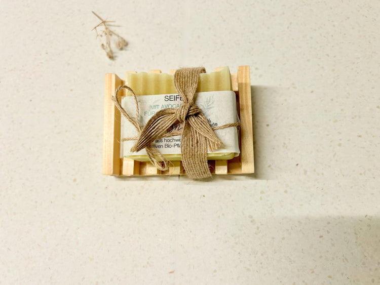 Seifenschale aus Holz