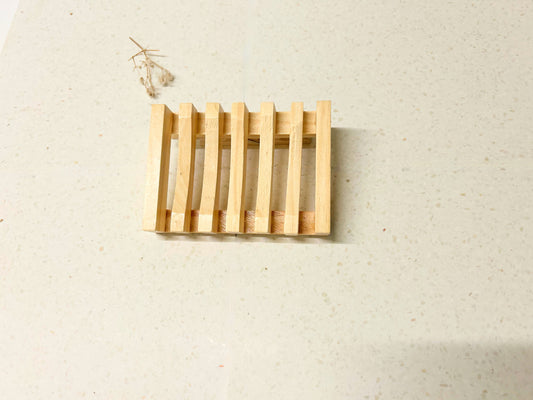 Seifenschale aus Holz